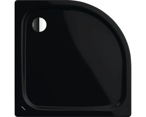 Duschwanne KALDEWEI ZIRKON 511-1 80 x 80 x 6.5 cm schwarz glänzend 452000010701