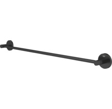 Schwarzer Handtuchhalter zur Wandmontage