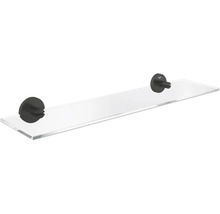 Glasablage mit Halterung zur Wandmontage