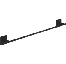 Schwarzer Handtuchhalter zur Wandmontage
