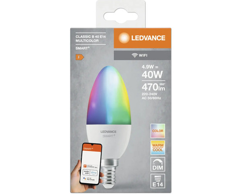 Ledvance Smart Multicolor E14 LED Lampe in Verpackung