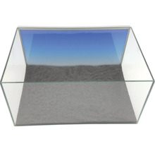 LED Rückwand Daytime backlight RIO 125 beleuchtete Aquariumrückwand, Hintergrundbeleuchtung, alu, Lampe LED 31 W 798 x 386 x 22 mm