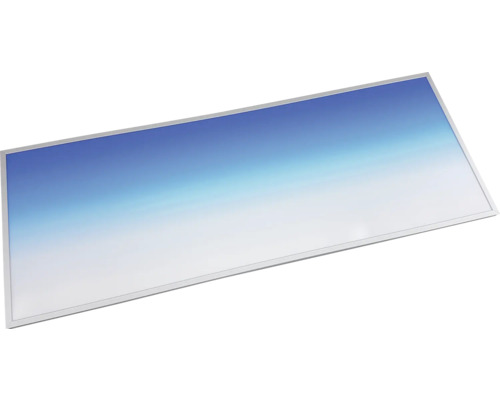 LED Rückwand Daytime backlight POOL 150X50 beleuchtete Aquariumrückwand, Hintergrundbeleuchtung, alu, Lampe LED 58 W 1498 x 497 x 22 mm Rechteckiges LED-Panel für Deckenmontage