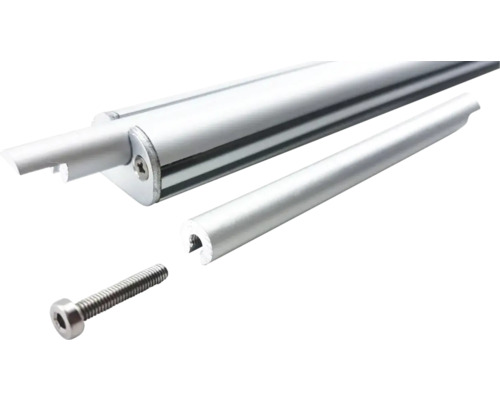 Aluminiumprofil mit Schraube für Montage