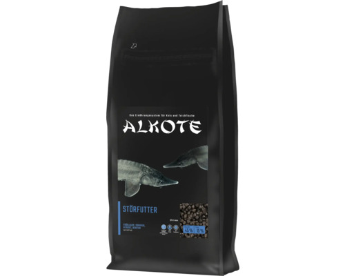 Teichfutter ALKOTE Premium Zierstörfutter 6 mm 3 kg Hauptfutter mit höherem Energiegehalt, sinkend