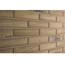 Nahaufnahme einer Backsteinmauer
