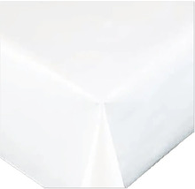 Lacktischdecke PEVA weiß Ø 160 cm