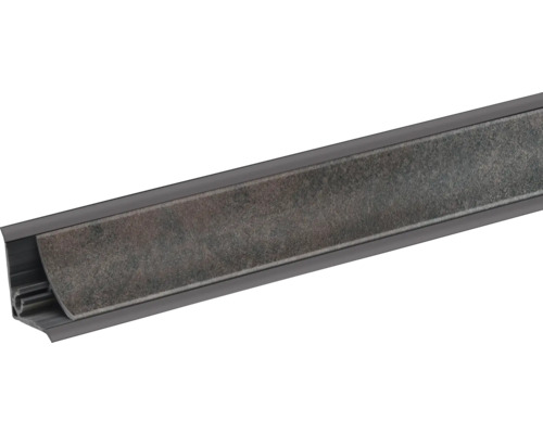 PICCANTE Wandabschlussleiste WAP30 Vercelli Granit EHW820 590x30x30mm Sockelleiste mit Filzgleiter