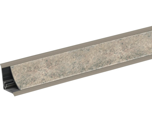 PICCANTE Wandabschlussleiste WAP30 Galizia Granit EHW173 590x30x30mm Kantenschutzprofil mit Dekoreinlage