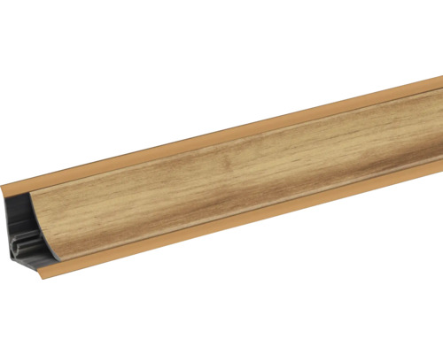 PICCANTE Wandabschlussleiste WAP30 Gold Craft Oak K003 635x30x30mm Sockelleiste mit Holzdekor