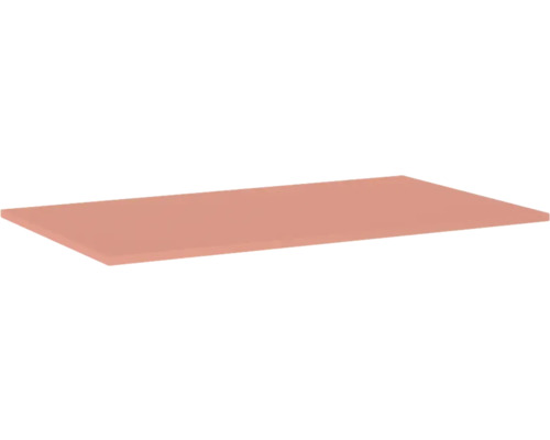 Waschtischplatte Jungborn 806 x 460 mm terra pink matt ohne Ausschnitt