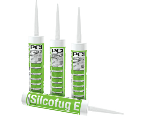 PCI Silcofug® E Elastischer Dichtstoff für innen und aussen silbergrau 310 ml