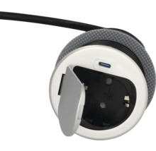 Steckdosenleiste mit USB-Anschluss