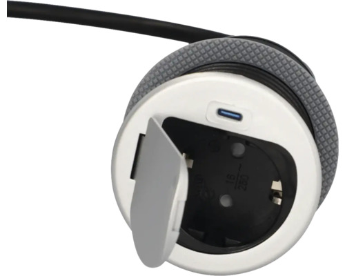 Steckdosenleiste mit USB-Anschluss