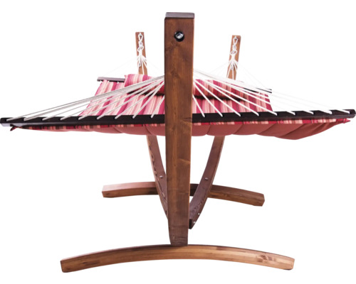 Hängematte mit Holzgestell