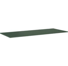 Waschtischplatte Jungborn 1210 x 460 mm forrest grün matt ohne Ausschnitt