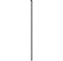 Pfosten 6 x 4 x 240 cm für Zaun 183 cm Höhe feuerverzinkt