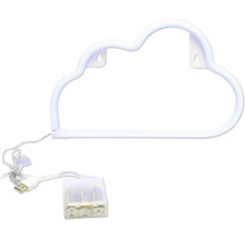 LED-Bild Wolke blau 30x18,7 cm