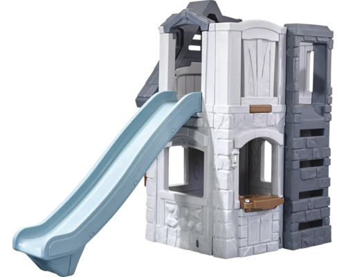 Spielhaus mit Rutsche für den Außenbereich