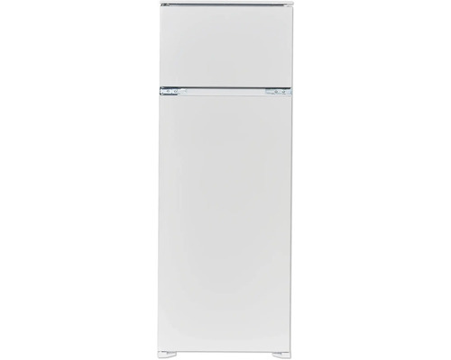 Weißer Kühl- und Gefrierschrank