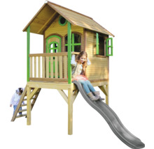 Spielhaus mit Rutsche und Leiter für Kinder