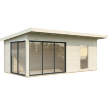 Gartenhaus Palmako Andrea inkl. Fußboden 639 x 402 cm tauchgrundiert