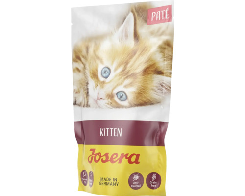 Katzenfutter nass Josera Paté Kitten 85 g getreidefrei