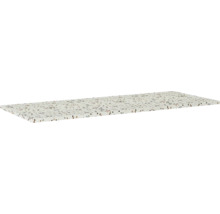 Waschtischplatte Jungborn 1210 x 460 mm Terrazzo River ohne Ausschnitt