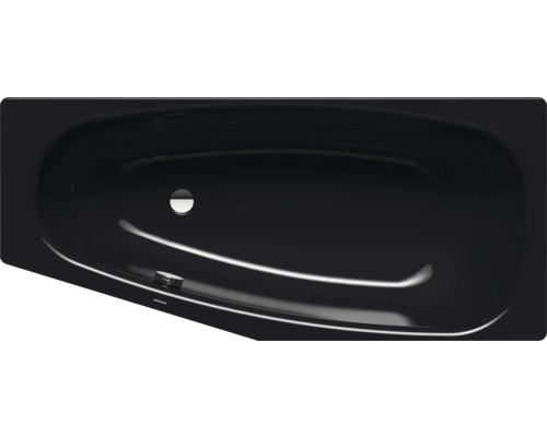 Badewanne KALDEWEI MINI links 832 75 x 157 cm schwarz glänzend 224800010701