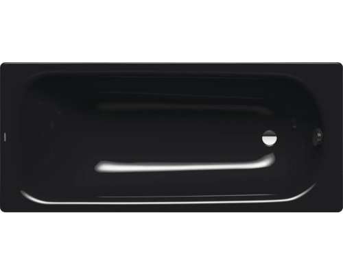 Badewanne KALDEWEI SANIFORM PLUS 375-1 80 x 180 cm schwarz glänzend 112800010701
