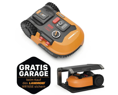 WORX 20V Akku M hroboter Landroid M500 Plus 18cm 500 m HORNBACH