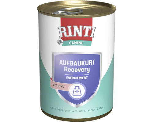 Hundefutter nass RINTI Canine Aufbaukur / Recovery Rind 400g