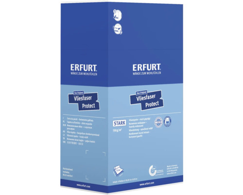 Erfurt Vliesfaser Protect Tapete, starke Qualität, 150 Gramm pro Quadratmeter