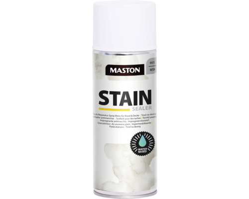 Reparaturlack Spray Wand & Decke Maston weiss 400 ml Maston Stain Sealer Fleckenspraydose