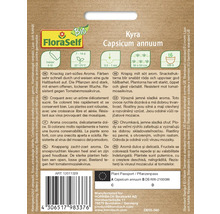 Paprika Capsicum annuum ''Kyra'' Pflanzenbeschreibung