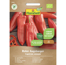 FloraSelf Samen Roter Augsburger Spitzpaprika