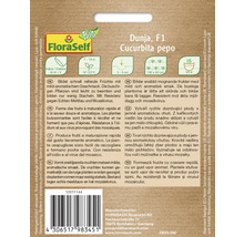 Bio Zucchini Dunja FloraSelf Bio Hybrid-Saatgut Gemüsesamen