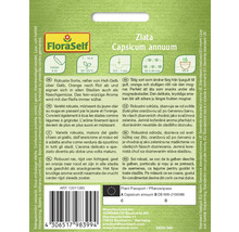 Samenpackung für Capsicum annuum Zlata