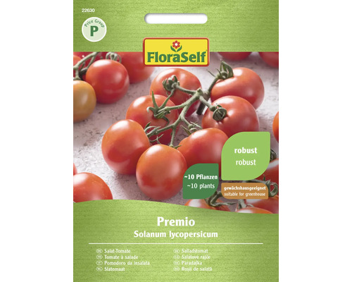 Salat Tomate Premio FloraSelf F1 Hybride Gemüsesamen