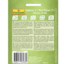 Möhre 2 Flakkese 2 ("Rote Riesen 2") FloraSelf samenfestes Saatgut Gemüsesamen