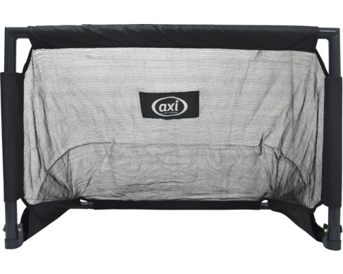 Fußballtor mit Netz und AXI Logo