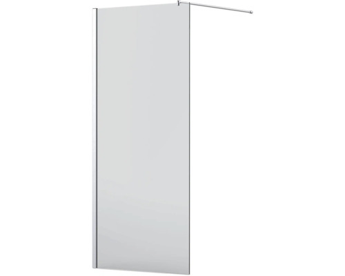 Jungborn Walk In SETTE 120 cm Profilfarbe silber Klarglas mit schmutzabweisende Glasbeschichtung