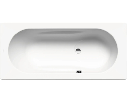 Badewanne KALDEWEI VAIO SET 954 75 x 170 cm alpinweiß matt 233400010711 Rechteckige Badewanne von oben mit Ablaufgarnitur
