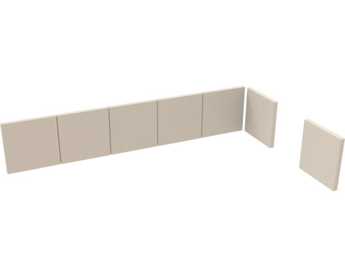 TENNEKER Ersatzteil Keramiksteine-Set Nr. 32 TW Aurora Rechteckige Wandfliesen aus Keramik