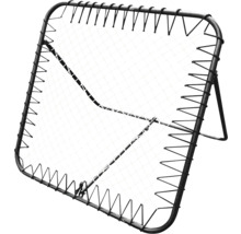 Ballfangnetz mit Rahmen und Spannseilen