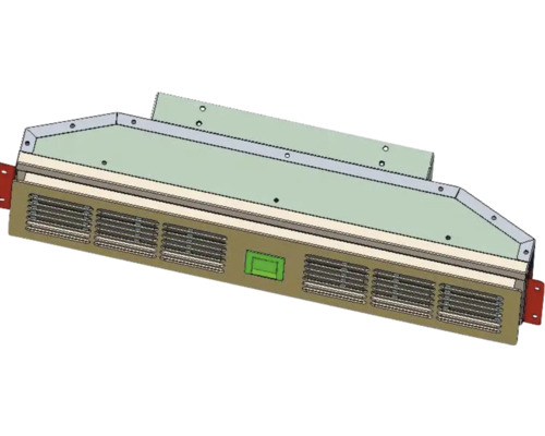 Lüftungsgerät mit Lamellen