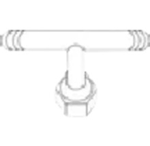 T-Stück Fitting mit Gewinde