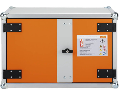 Schrank zur Lagerung von Lithium Batterien
