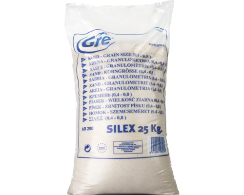 Silex Sand 25 Kilogramm Sack