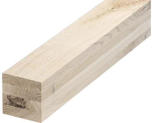Kantholz Eiche Vintage durchgehende Lamellen 2400 x 80 x 80 mm Brettschichtholz im Detail